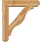Ekena Millwork Funston Craftsman Rough Sawn Bracket w/ Offset Brace, Western Red Cedar, 8"W x 36"D x 40"H BKT0806X36X40FST04RWR - alternate 4